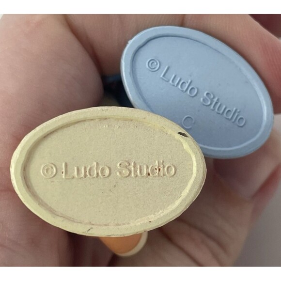 Bluey & Friends Figures Lot of 6, Bingo Mom Chilli Dad Bandit Rusty Mackenzie - Picture 7 of 11